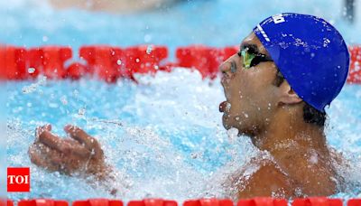 Paris Olympics: Srihari, Dhinidhi fail to reach semis; Indian swimming campaign ends | Paris Olympics 2024 News - Times of India