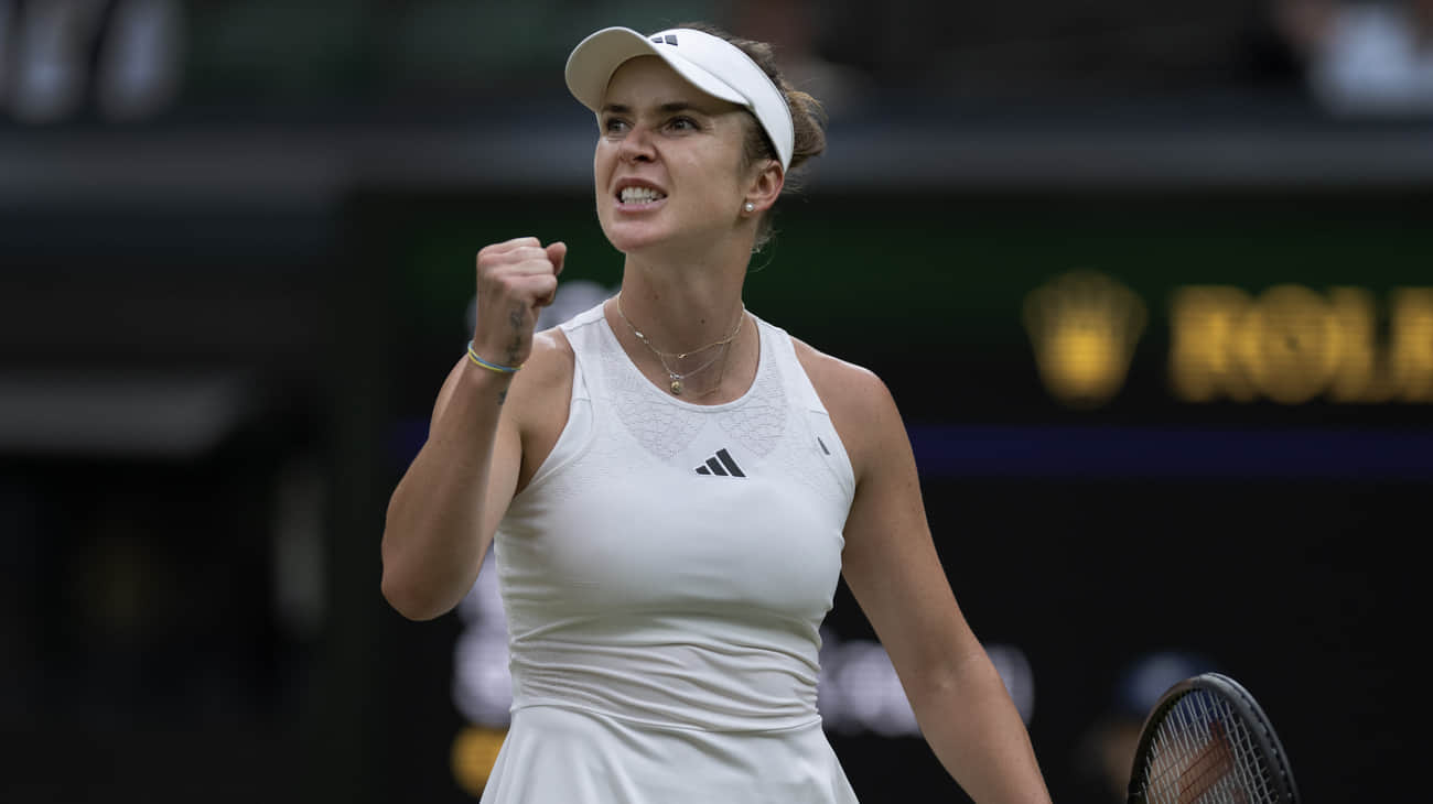 Ukrainian tennis player Svitolina defeats Chinese opponent in 4th round of Wimbledon – photos. video