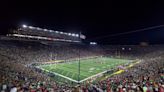 Sneak peak of new turf at Notre Dame Stadium tweeted