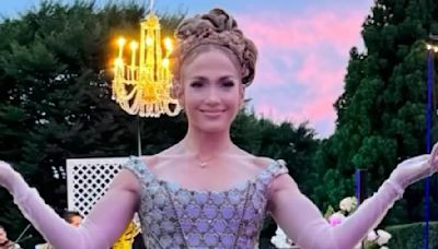 Jennifer Lopez channels Queen Charlotte for Bridgerton-themed birthday