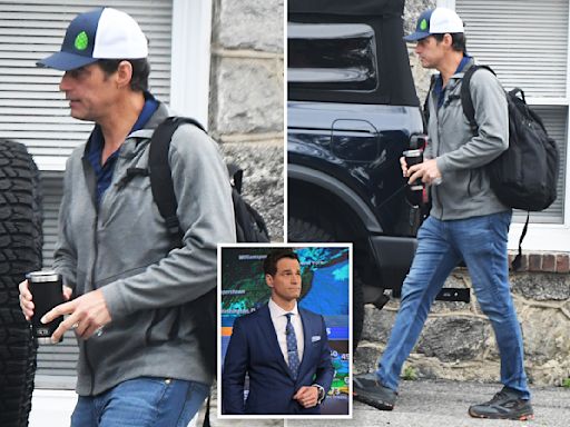 Fired ABC News weatherman Rob Marciano emerges in cap, jeans in first photos since ouster over alleged ‘anger’ issues