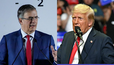 No confrontación, sí diálogo: AMLO sobre críticas de Donald Trump a Marcelo Ebrard