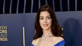 Anne Hathaway Gives a Subtle Nod to ‘The Devil Wears Prada’ on the 2024 SAG Awards Red Carpet