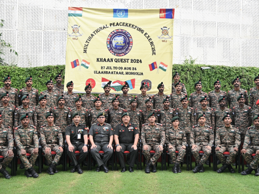 Indian Army Departs for Mongolia for KHAAN QUEST 2024