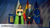 Valeria Castro recibe la Medalla de Oro de Canarias