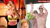 Ex-stripper who claims she kissed Prince Harry threatens to leak nude pics of him on OnlyFans after being ‘whitewashed’ from ‘Spare’