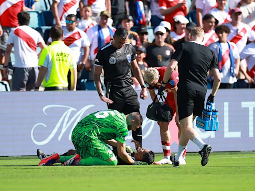 Copa América: Referee collapsed, stretchered off field during Canada-Peru match in Kansas City