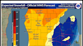 Michigan snowfall predictions: See how much your area could get during winter storm