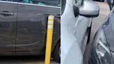 “¿Qué harían en este caso?”: se encontró en una encrucijada para sacar el auto del estacionamiento y recurrió a las redes