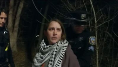 Police arrested this woman protesting at Sen. Carper's house. Why the case didn't stick