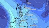 Weather maps predict -1C temperature plummet