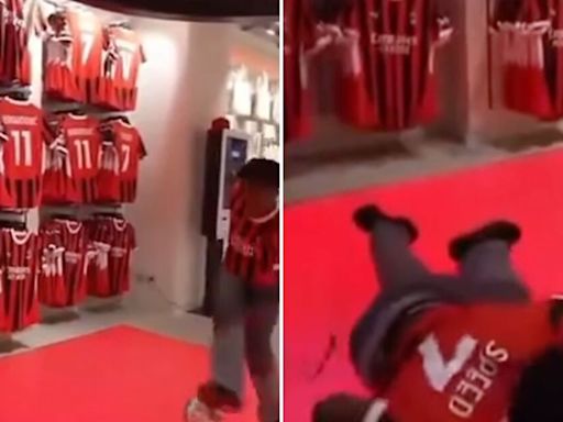 Zlatan Ibrahimovic floors YouTuber iShowspeed as awkward footage emerges