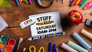 Stuff the Bus 2024: Help us send students in need with supplies to succeed!