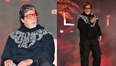 Amitabh Bachchan Stuns In All-black Ensemble At Kalki 2898 AD, Proves Age Is Just A Number - News18