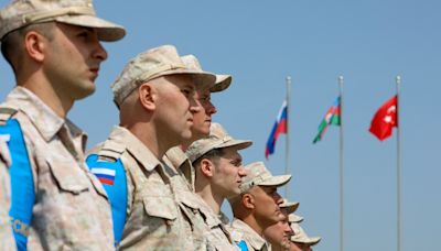 Ceasefire monitoring centre in Nagorno-Karabakh shuts as Russian peacekeepers withdraw
