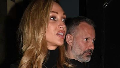 Ryan Giggs and pregnant Zara Charles are seen amid baby news