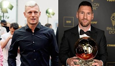 Toni Kroos cuestionó el último Balón de Oro de Messi: “El que lo merezca lo ganará”