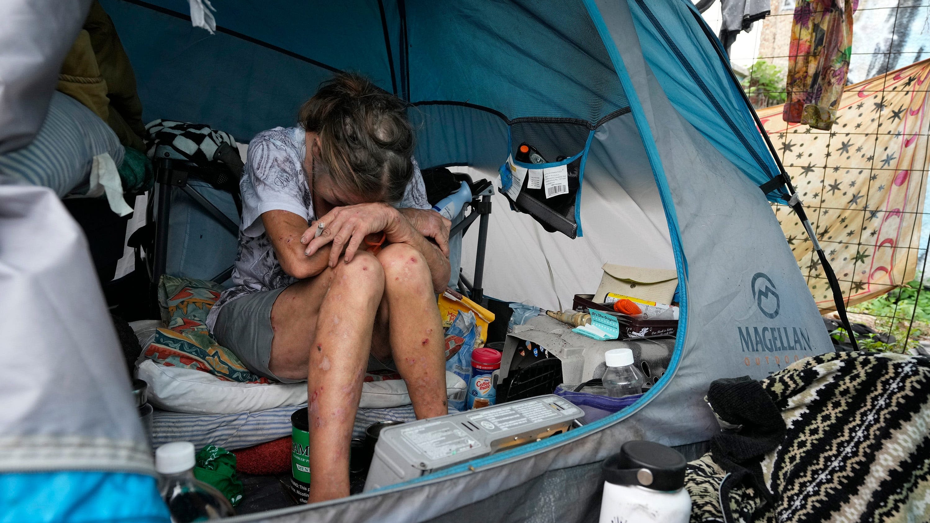 I lived in a homeless encampment for a week. I saw how Housing First doesn't work.