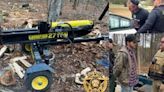 2 men arrested for stealing log splitter and pile of wood, Ga. deputies say