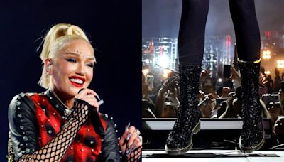 Gwen Stefani Glistens in Sparkling Dr. Marten Boots for Coachella 2024 Performance