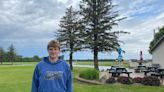 Focused on fun: Basketball is the primary passion for Southland’s Edland, but he’s about to play in his third state golf meet - Austin Daily Herald