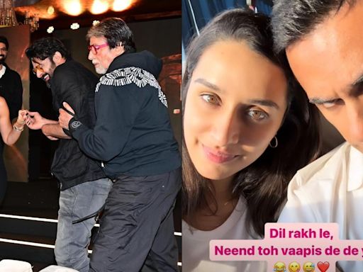 Entertainment Top Stories: Amitabh Bachchan & Prabhas help pregnant Deepika Padukone at Kalki event; Shraddha Kapoor confirms relationship with Rahul Mody