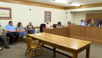 Marshall County commissioners’ meeting room packed as they honor several agencies