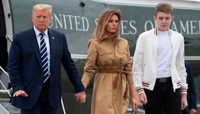 Melania Trump Revealed How She Was ‘In Charge of Everything’ With Son Barron