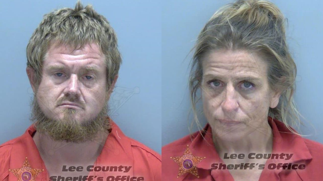 Cape Coral traffic stop leads to arrest of couple with 9 warrants and drugs