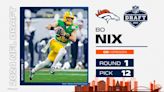 Broncos select QB Bo Nix in 2024 NFL draft