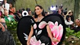 Demi Moore stuns at the Met Gala in gown made out of vintage wallpaper