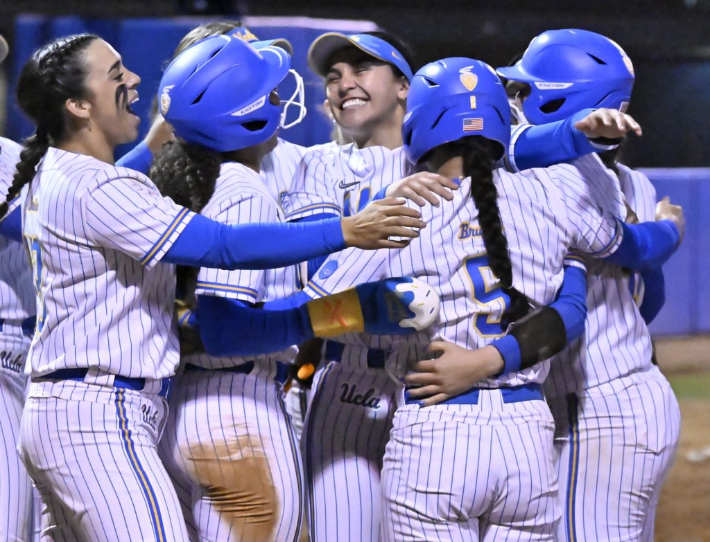 UCLA softball opens Super Regional series with shutout of Georgia