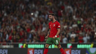 Bruno Fernandes provides injury update after scoring in Portugal’s win over Scotland