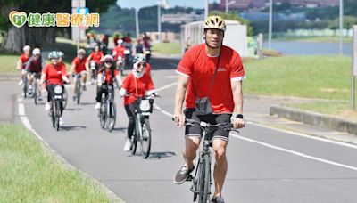 嬌生台灣首度響應全球公益單車活動 找回唇顎裂兒童笑容 | 蕃新聞