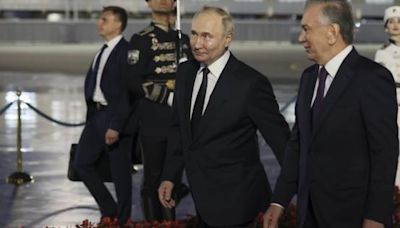 Encuentro entre Putin y presidente de Uzbekistán