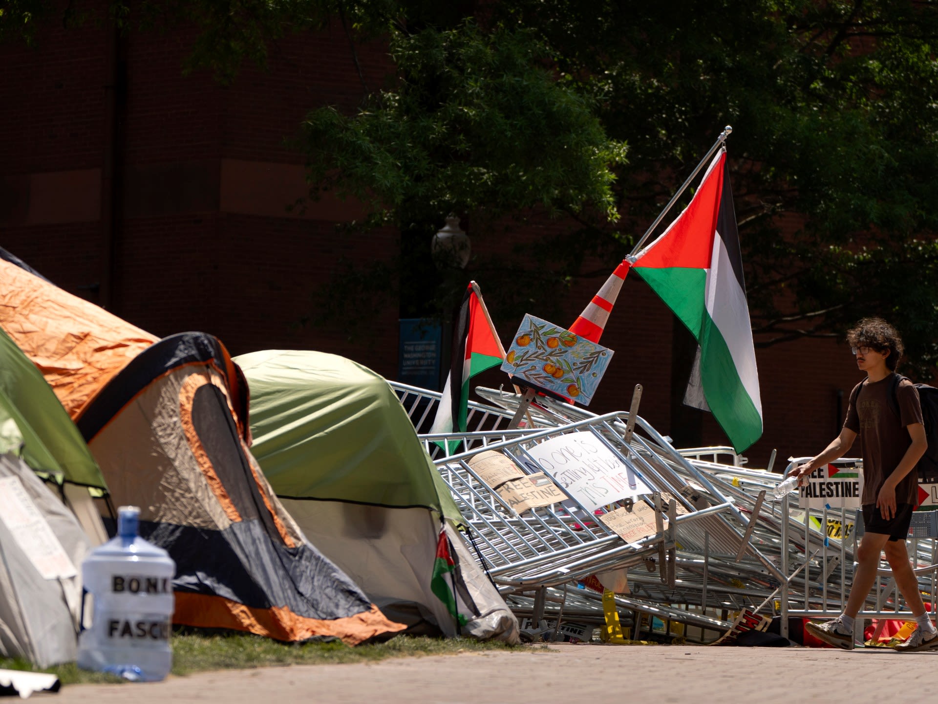 How a Gaza protest at Indiana University became a battle for free speech