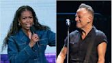 Michelle Obama didn't just attend a Springsteen concert in Barcelona. She sang backup