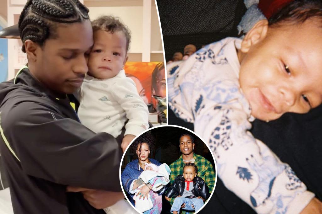A$AP Rocky celebrates his and Rihanna’s son Riot’s 1st birthday with rare photos
