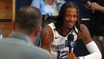 Grizz's Morant 'happy, healthy' heading into year