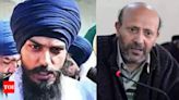 Amritpal Singh and Abdul Rashid Sworn In as MPs While on Parole | Delhi News - Times of India