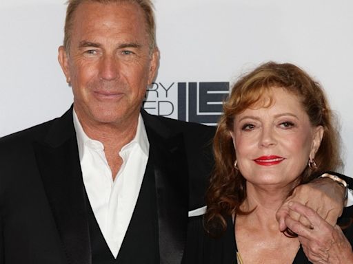 Susan Sarandon y Kevin Costner, su emotivo reencuentro 36 años después trabajar juntos