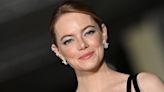 Emma Stone Looks Unrecognisable With Extra, Extra Long Black Hair