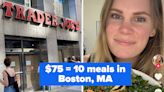 This 24-Year-Old Trader Joe's Shopper Is Sharing How She Stretches $75 Into 10 Meals, And It's Really Smart