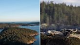 An $11 million private island nestled in a rustic cove frequented by humpback whales and seals is on sale in Canada for the first time in 60 years — take a look