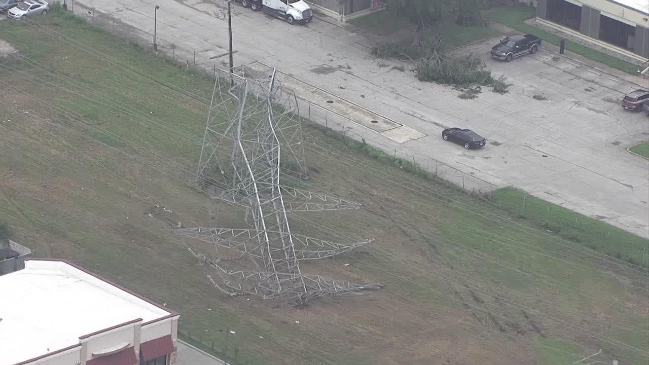 Houston power outages could last days or longer in hardest-hit areas, officials say