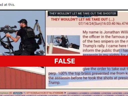 Fact Check: ‘Jonathan Willis’ is not a Secret Service employee, says spokesperson