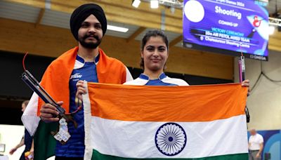 Sachin Tendulkar, Gautam Gambhir hail Manu Bhaker, Sarabjot Singh for shooting bronze in Paris Olympics