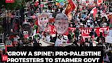 Gaza War: Pro-Palestinian protesters in London tell Starmer govt 'to grow spine'; Corbyn joins march