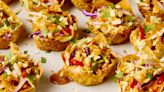 These Chili Crisp-Spiked Peanut Chicken Wonton Cups Are Simply Irresistible