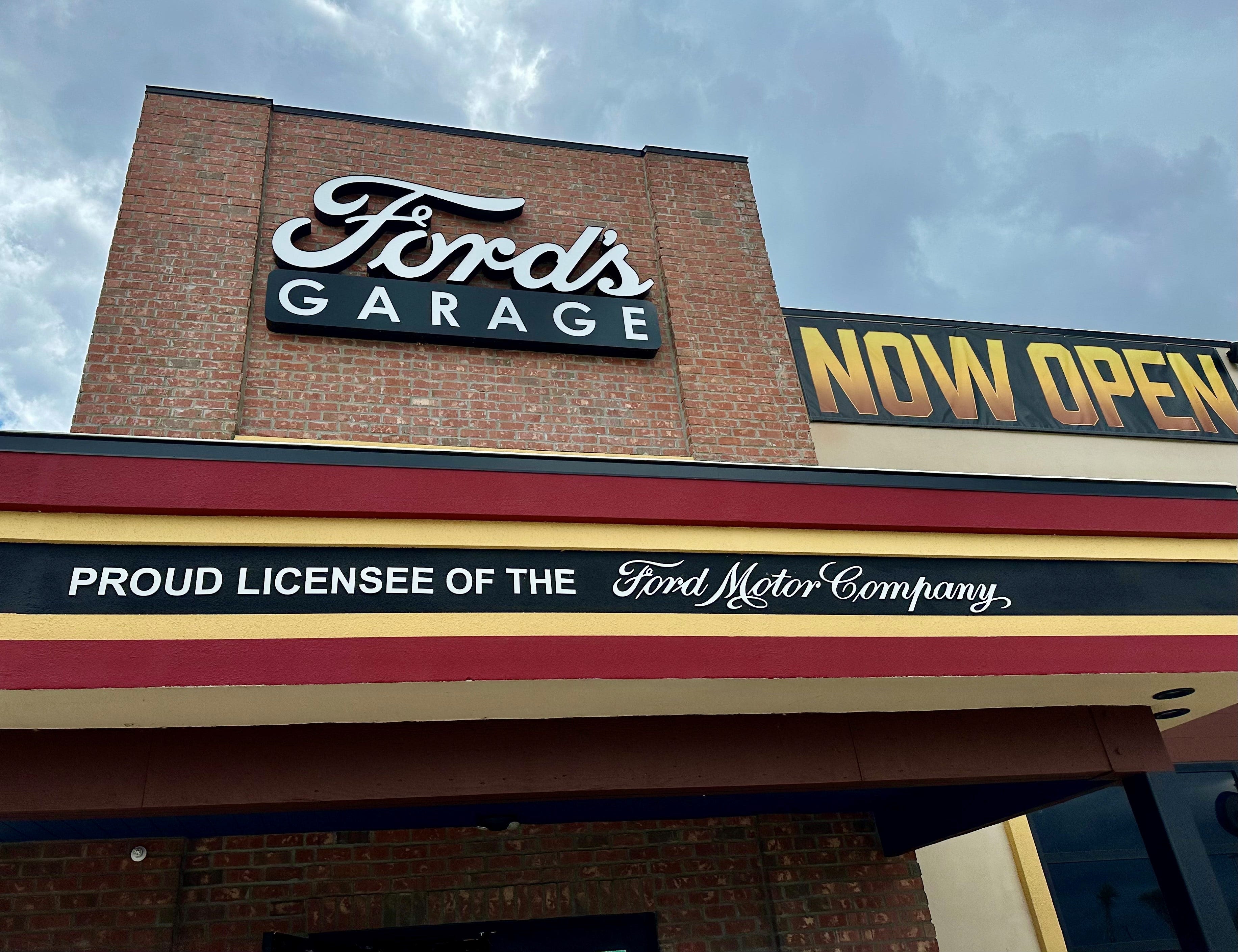 Ford's Garage: Diners, start your engines in a friendly, prompt, satisfying place | Review